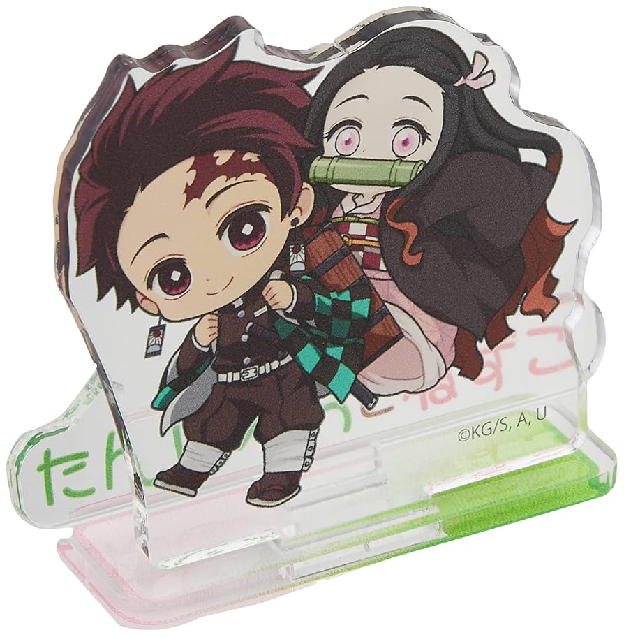 竈門　炭治郎 禰豆子　アクリルMEGAフィギュア　アクリルスタンド　メガ　ビッグ 竈門 炭治郎 禰豆子 アクリルMEGAフィギュア アクリルスタンド